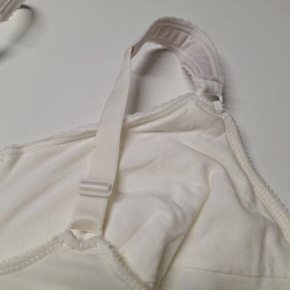 Jodee Surgical Bra Balanced Fit White 46F Plus Size - Picture 7 of 8